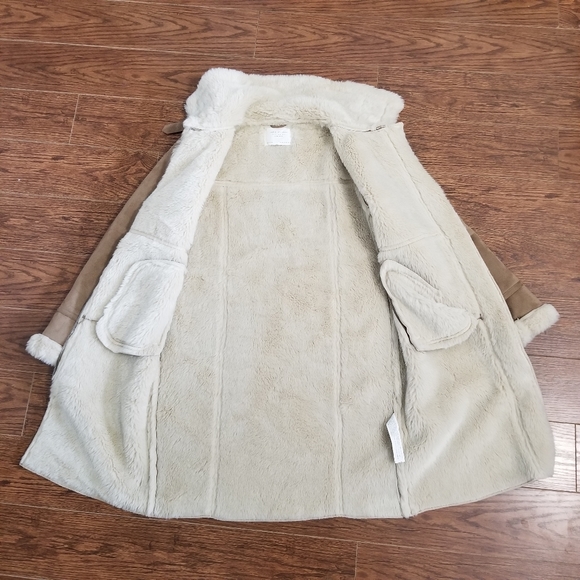 NWOT Zara Faux Suede Biker Jacket - Picture 6 of 16